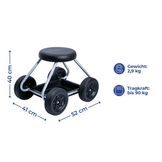 Wenko Rollsitz Secura, 5857030500 7 Wenko Rollsitz Secura, 5857030500 – Bild 5