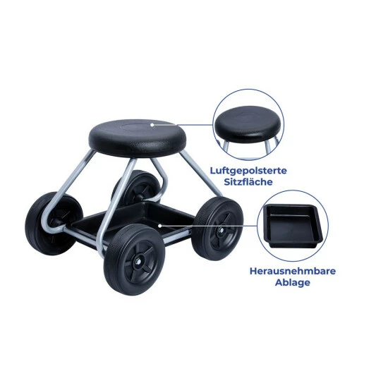 Wenko Rollsitz Secura, 5857030500 11 Wenko Rollsitz Secura, 5857030500 – Bild 9