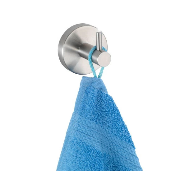 Wenko Wandhaken Uno Bosio Edelstahl Matt 4 Wenko Wandhaken Uno Bosio Edelstahl Matt – Bild 2