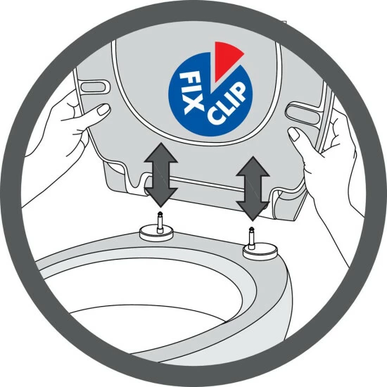 WC-Sitz Mit Absenkautomatik Wenko 7 WC-Sitz Mit Absenkautomatik Wenko – Bild 5