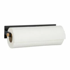 Wenko Küchenrollenhalter Magna Schwarz