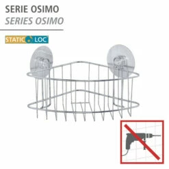 Wenko Static-Loc® Eckablage Osimo Groß -Günstiges Wenko Geschäft unnamed file 22540
