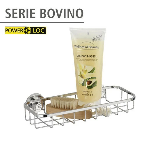 Wenko Power-Loc® Rechteckablage Bovino 8 Wenko Power-Loc® Rechteckablage Bovino – Bild 6