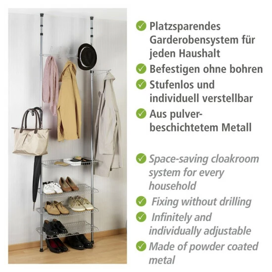 Wenko Garderobensystem Apollon 11 Wenko Garderobensystem Apollon – Bild 9