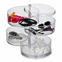 Wenko Kosmetik Organizer Tower Transparent