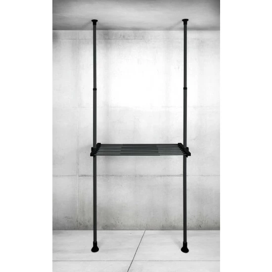 Wenko Regalboden Herkules Schwarz 8 Wenko Regalboden Herkules Schwarz – Bild 6