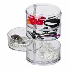 Wenko Kosmetik Organizer Tower Transparent -Günstiges Wenko Geschäft unnamed file 22861