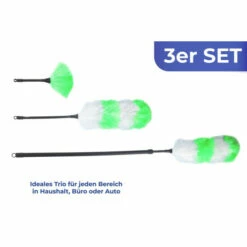 Wenko Staubwedel-Set Grün 3-teilig -Günstiges Wenko Geschäft unnamed file 22880