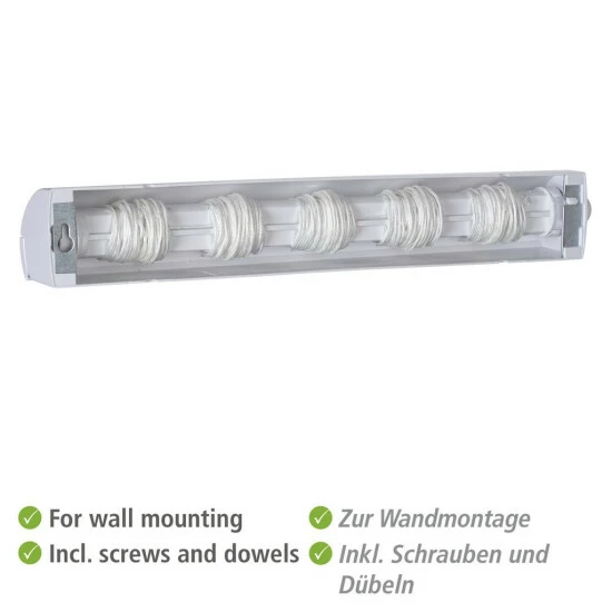 Wenko Wand-Wäscheleinen 5 Wenko Wand-Wäscheleinen – Bild 3