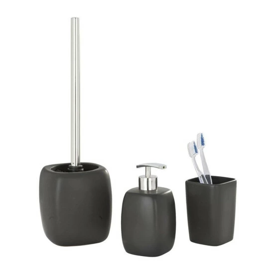 Wenko WC-Garnitur Faro Black 5 Wenko WC-Garnitur Faro Black – Bild 3