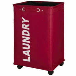 Wenko Wäschesammler Quadro Rot -Günstiges Wenko Geschäft unnamed file 23031