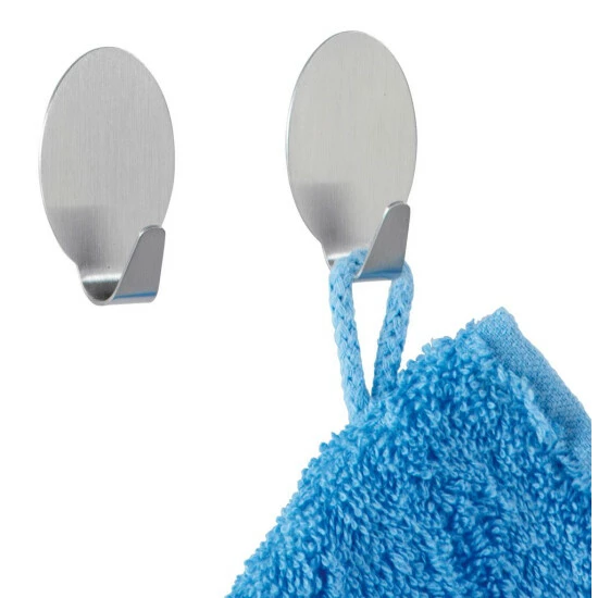 Wenko Maxi-Wandhaken Edelstahl Matt 2er Set 3 Wenko Maxi-Wandhaken Edelstahl Matt 2er Set