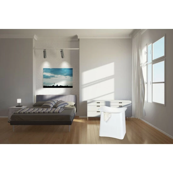 Wenko 2in1 Hocker Wing Weiß 11 Wenko 2in1 Hocker Wing Weiß – Bild 9