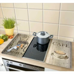 Wenko Glasabdeckplatte Universal Bistro, 2er Set