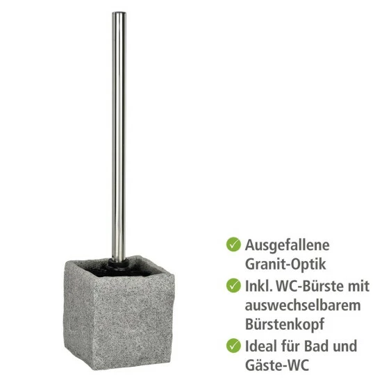 Wenko WC-Garnitur Granit 7 Wenko WC-Garnitur Granit – Bild 5