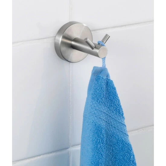 Wenko Wandhaken Duo Bosio Edelstahl Matt 4 Wenko Wandhaken Duo Bosio Edelstahl Matt – Bild 2