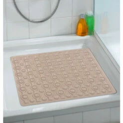 Wenko Duscheinlage Rocha Taupe -Günstiges Wenko Geschäft unnamed file 23380