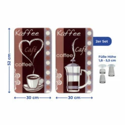 Wenko Herdabdeckplatte Universal Kaffeeduft 2er Set -Günstiges Wenko Geschäft unnamed file 2345
