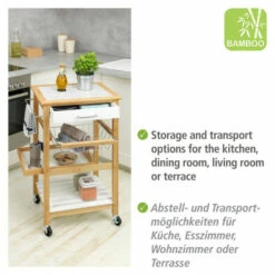 Wenko Küchenwagen Finja Aus Bambus -Günstiges Wenko Geschäft unnamed file 23451