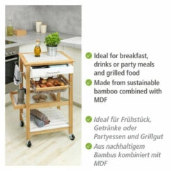 Wenko Küchenwagen Finja Aus Bambus -Günstiges Wenko Geschäft unnamed file 23452