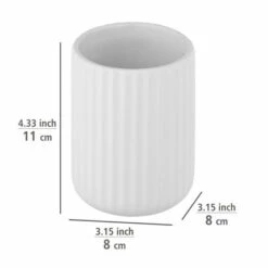 Wenko Zahnputzbecher Belluno Weiß Keramik 11 Wenko Zahnputzbecher Belluno Weiß Keramik -Günstiges Wenko Geschäft unnamed file 23476