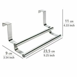 Wenko Tür-Handtuchstange Twin Edelstahl -Günstiges Wenko Geschäft unnamed file 23522