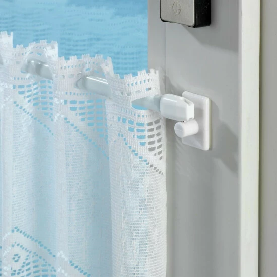 Wenko Gardinenhaken Weiß 4er Set 9 Wenko Gardinenhaken Weiß 4er Set – Bild 7