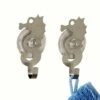 Wenko Saughaken Seepferdchen, 2er-Set, Handtuchhalter, Edelstahl, Wandhaken -Günstiges Wenko Geschäft unnamed file 23603