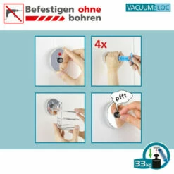 Wenko Vacuum-Loc® Antibeschlagspiegel Quadro -Günstiges Wenko Geschäft unnamed file 23648