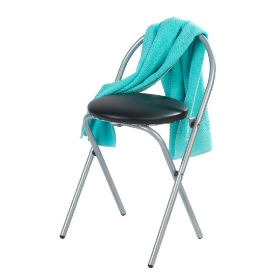 Wenko Badhocker Secura Klappbar Mit Soft-Sitz Und Lehne, Plastik, 37,5 X 37,5 X 63,5 Cm 6 Wenko Badhocker Secura Klappbar Mit Soft-Sitz Und Lehne, Plastik, 37,5 X 37,5 X 63,5 Cm – Bild 4