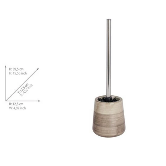 Wenko WC-Garnitur Pottery Sand Keramik 6 Wenko WC-Garnitur Pottery Sand Keramik – Bild 4