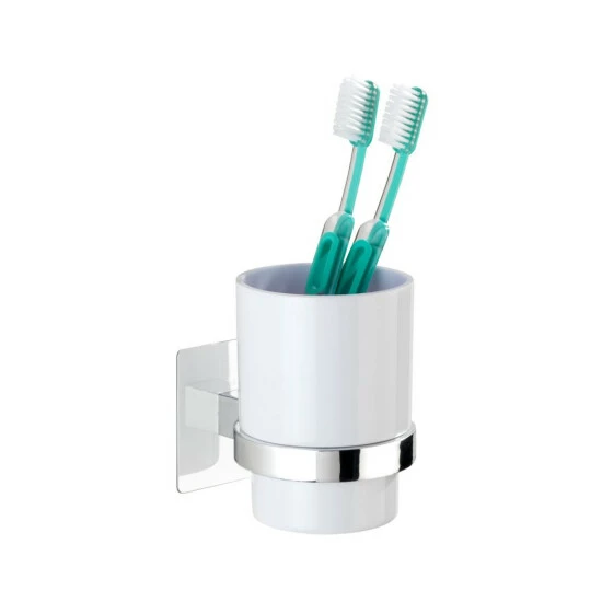 Wenko Turbo-Loc® Zahnputzbecher Quadro 4 Wenko Turbo-Loc® Zahnputzbecher Quadro – Bild 2