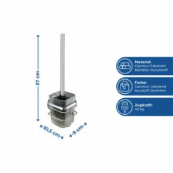 Wenko TurboFIX Edelstahl WC-Garnitur -Günstiges Wenko Geschäft unnamed file 23766
