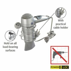 Wenko Power-Loc® Haartrocknerhalter Bovino 22 Wenko Power-Loc® Haartrocknerhalter Bovino -Günstiges Wenko Geschäft unnamed file 23777