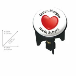 Wenko Waschbeckenstöpsel Pluggy® Guten Morgen