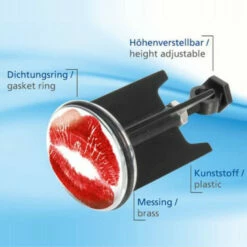 Wenko Waschbeckenstöpsel Pluggy® Guten Morgen -Günstiges Wenko Geschäft unnamed file 23820