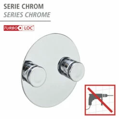 Wenko Turbo-Loc® Adapter Duo Chrom -Günstiges Wenko Geschäft unnamed file 23834