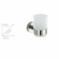 Wenko Zahnputzbecherhalter Uno Bosio Edelstahl Matt -Günstiges Wenko Geschäft unnamed file 23840