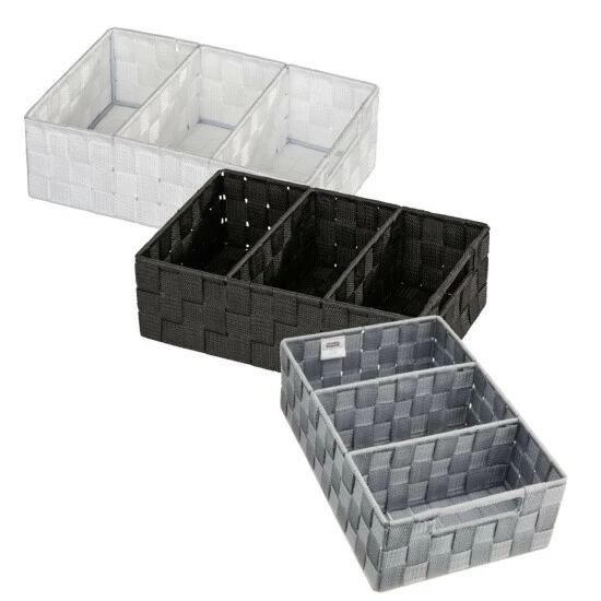 Wenko Organizer Adria Schwarz 3 Fächer 12 Wenko Organizer Adria Schwarz 3 Fächer – Bild 10