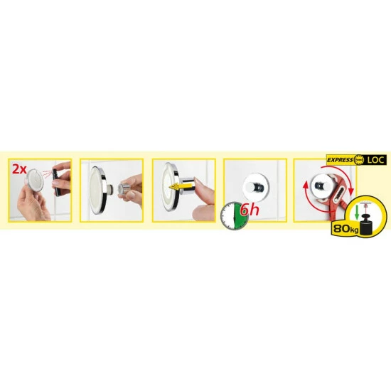 Wenko Express-Loc® Adapter Matt Premium 7 Wenko Express-Loc® Adapter Matt Premium – Bild 5