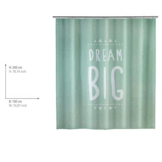 Wenko Duschvorhang Dream Big 4 Wenko Duschvorhang Dream Big – Bild 2