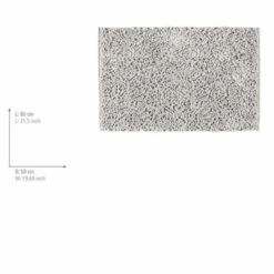 Wenko Badematte Chenille Light Grey