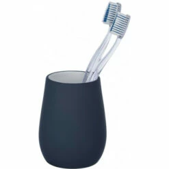 Wenko Zahnputzbecher Sydney Blau Matt, Keramik Mit Soft-Touch Beschichtung -Günstiges Wenko Geschäft unnamed file 23966