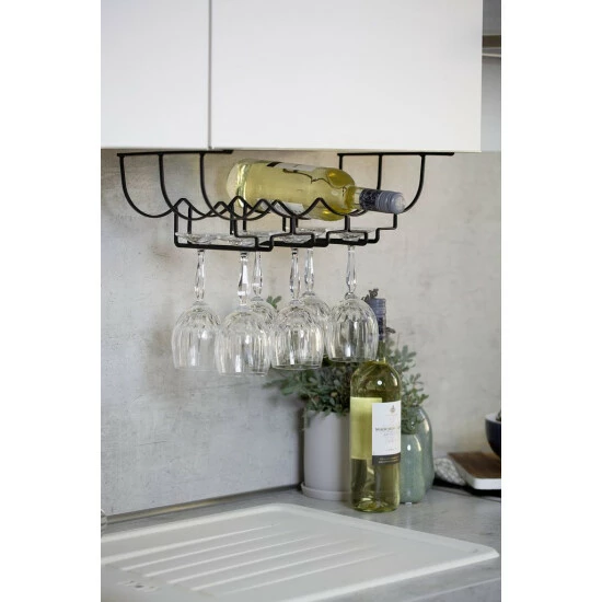 Wenko Schrankeinsatz Flaschen- Und Gläserhalter 6 Wenko Schrankeinsatz Flaschen- Und Gläserhalter – Bild 4