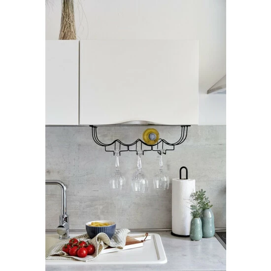 Wenko Schrankeinsatz Flaschen- Und Gläserhalter 7 Wenko Schrankeinsatz Flaschen- Und Gläserhalter – Bild 5