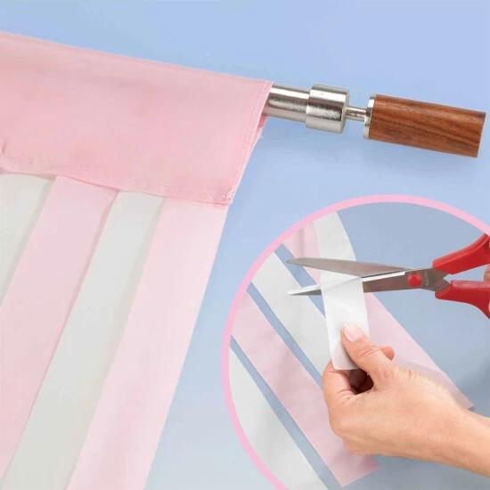 Wenko Türvorhang Rosa-beige 7 Wenko Türvorhang Rosa-beige – Bild 5