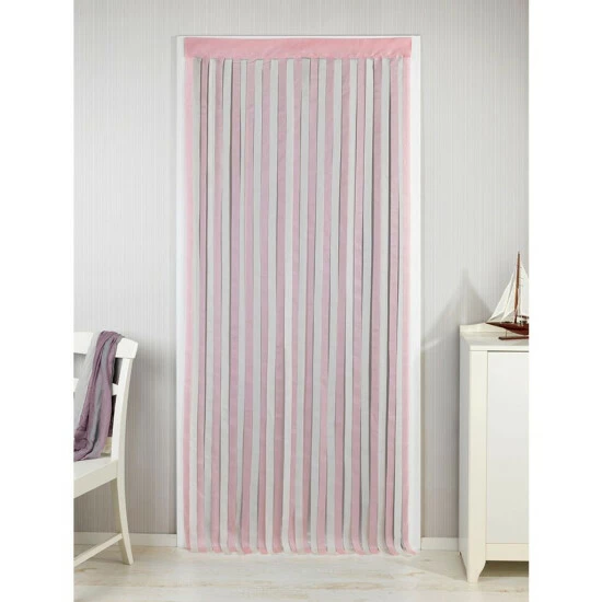 Wenko Türvorhang Rosa-beige 8 Wenko Türvorhang Rosa-beige – Bild 6