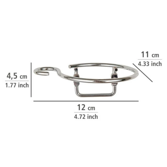 Wenko Haartrocknerhalter Milano 7 Wenko Haartrocknerhalter Milano – Bild 5