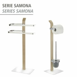 Wenko Stand WC-Garnitur Samona Nature -Günstiges Wenko Geschäft unnamed file 24104