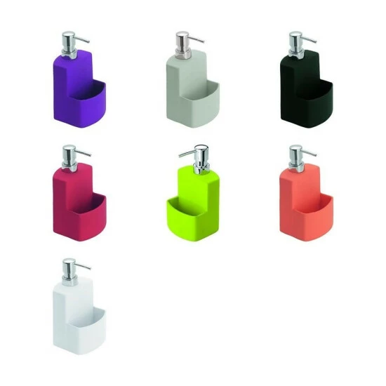 Wenko Spülmittelspender Festival Grau 16 Wenko Spülmittelspender Festival Grau – Bild 14